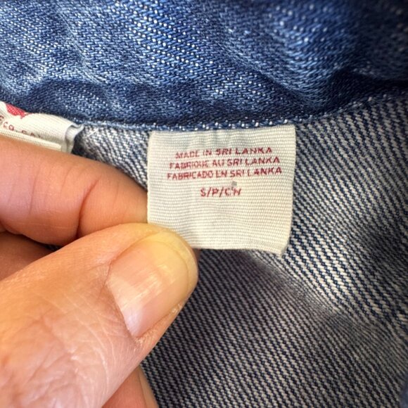 Levi's Mira Denim Jean Dress Size S - Picture 11 of 16